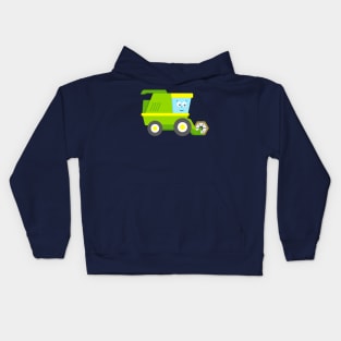 Combine Harvester for Kids Boys Girls Kids Hoodie